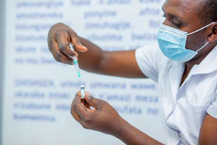 Các quốc gia châu Phi có tỷ lệ bao phủ vaccine Covid-19 thấp. Ảnh: WHO.