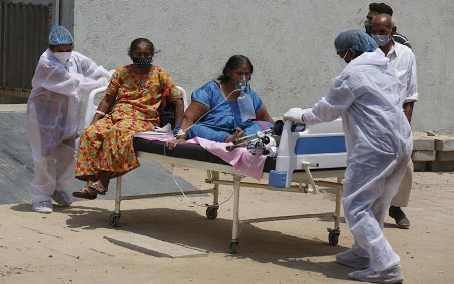 Một lượng lớn bệnh nhân ở Ấn Độ nhiễm chủng virus đột biến ba.