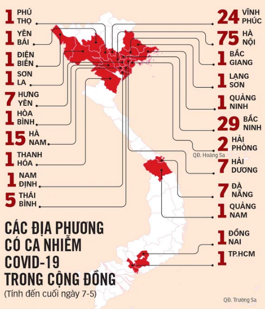 Covid-19 lan rộng 19 tỉnh thành