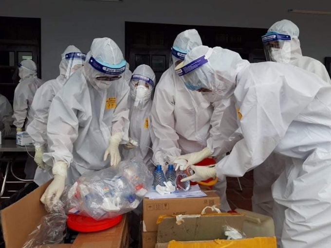  Xét nghiệm sàng lọc SARS-CoV-2 tại huyện Thường Tín, Hà Nội