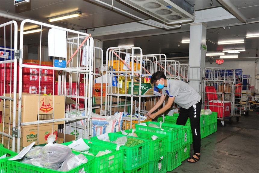 Hà Nội: Đơn hàng online của siêu thị tăng 2-5 lần