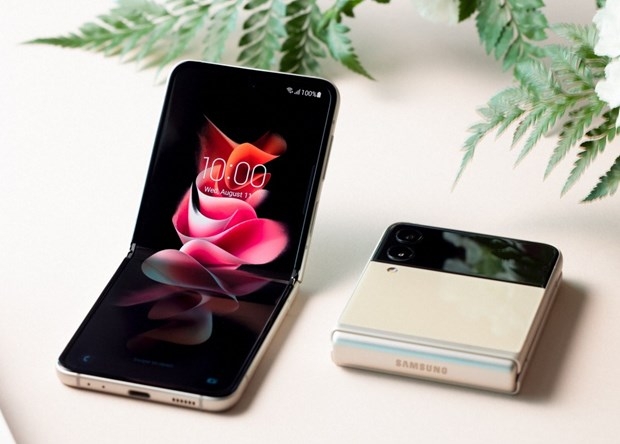 Mẫu Galaxy Z Fold3 với màn hình 7,6 inch. Ảnh: gsmarena.com