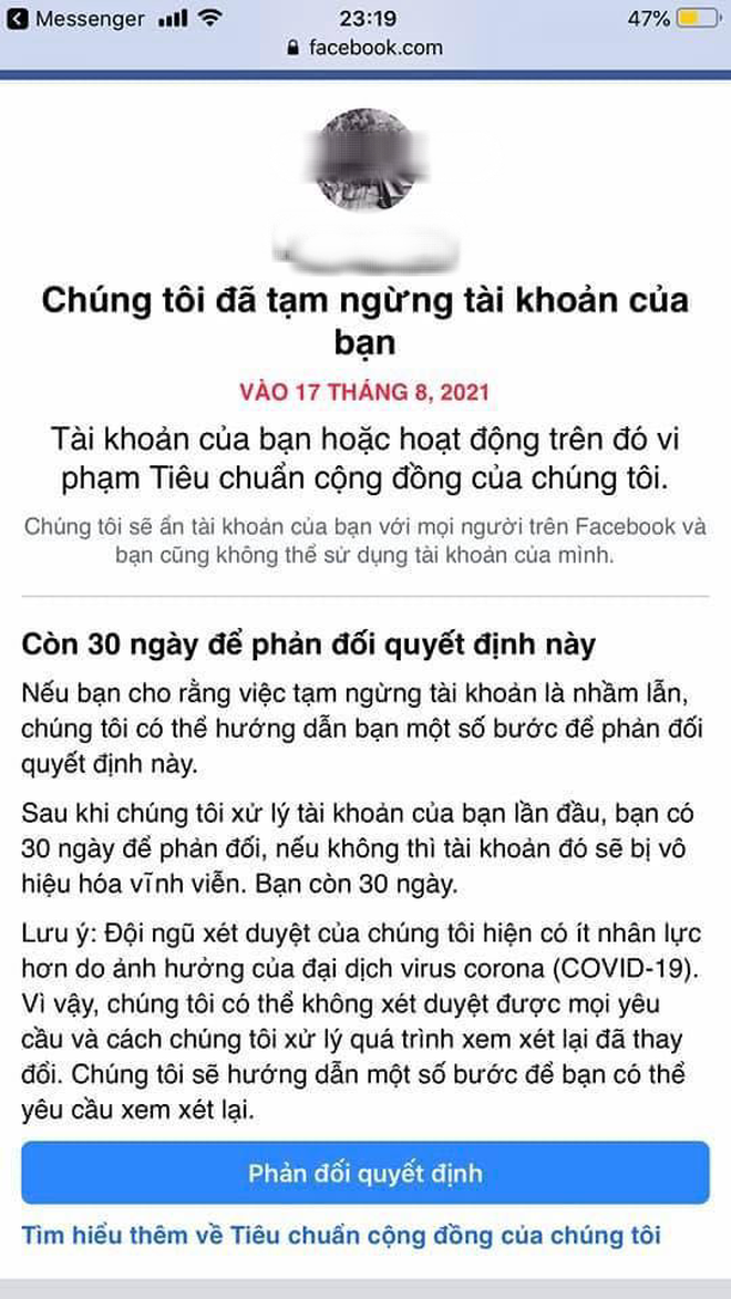 Vì sao hàng loạt tài khoản Facebook tại Việt Nam có nguy cơ bị khóa vĩnh viễn?