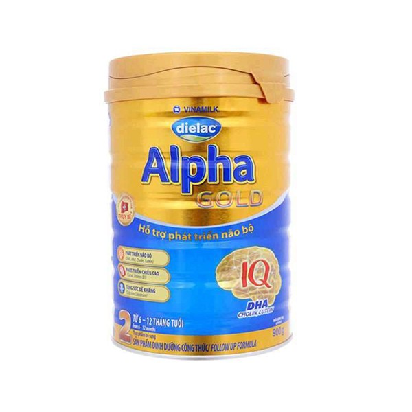 Sữa công thức Dielac Alpha Gold IQ-  đề kháng khỏe, bé thông minh