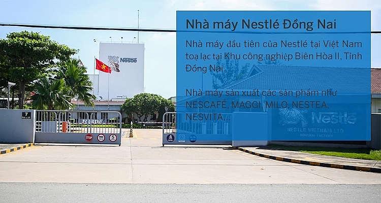 Nhà máy Nestlé Đồng Nai tại Khu công nghiệp Biên Hòa II, Tỉnh Đồng Nai. Ảnh: Nestlé