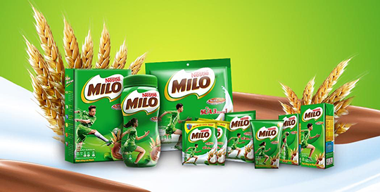 Sản phẩm sữa Milo nổi tiếng của Công ty Nestlé. Ảnh: Nestlé