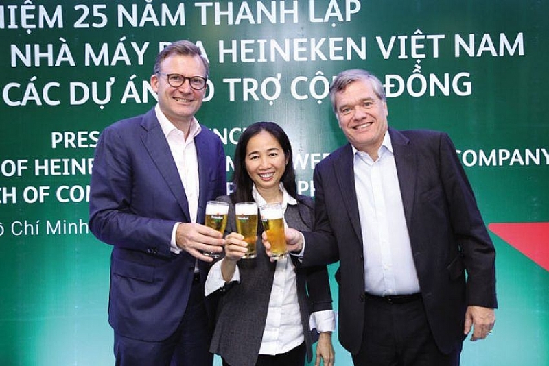 Phó Chủ tịch HĐTV Công ty TNHH Nhà Máy Bia Heineken Việt Nam - Ông Frans Erik Eusman. Ảnh: Int