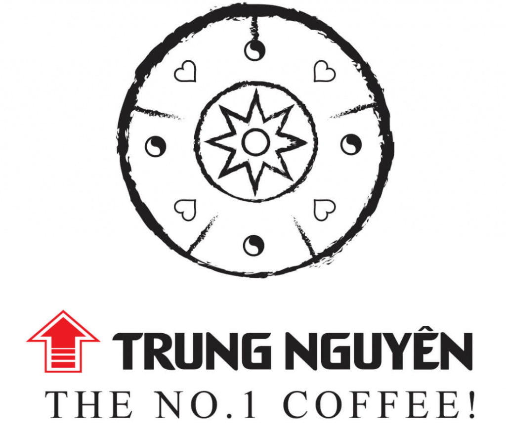 Logo của thương hiệu cà phê Trung Nguyên nhìn qua đơn giản nhưng lại ẩn chứa nhiều ý nghĩa. Ảnh: Int