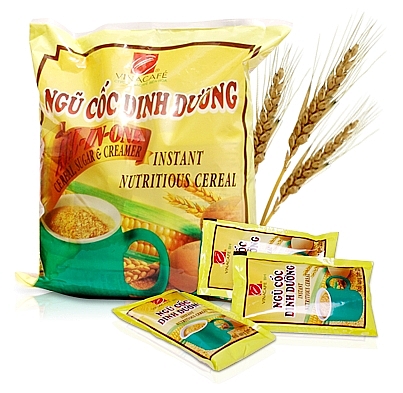 Sản phẩm ngũ cốc quen thuộc với người tiêu dùng của thương hiệu Vinacafé. Ảnh: Int 