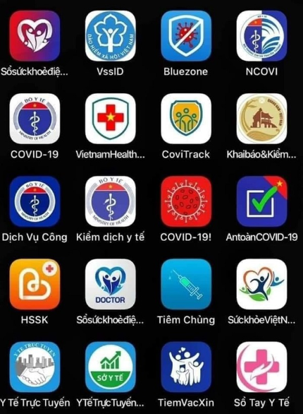 Hiện có quá nhiều app chống dịch COVID-19 khiến người dùng bối rối.