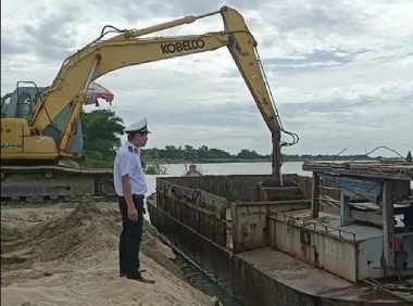 Quảng Nam: Lực lượng chức năng đẩy mạnh kiểm tra các bến thủy nội địa bị chấm dứt hoạt động