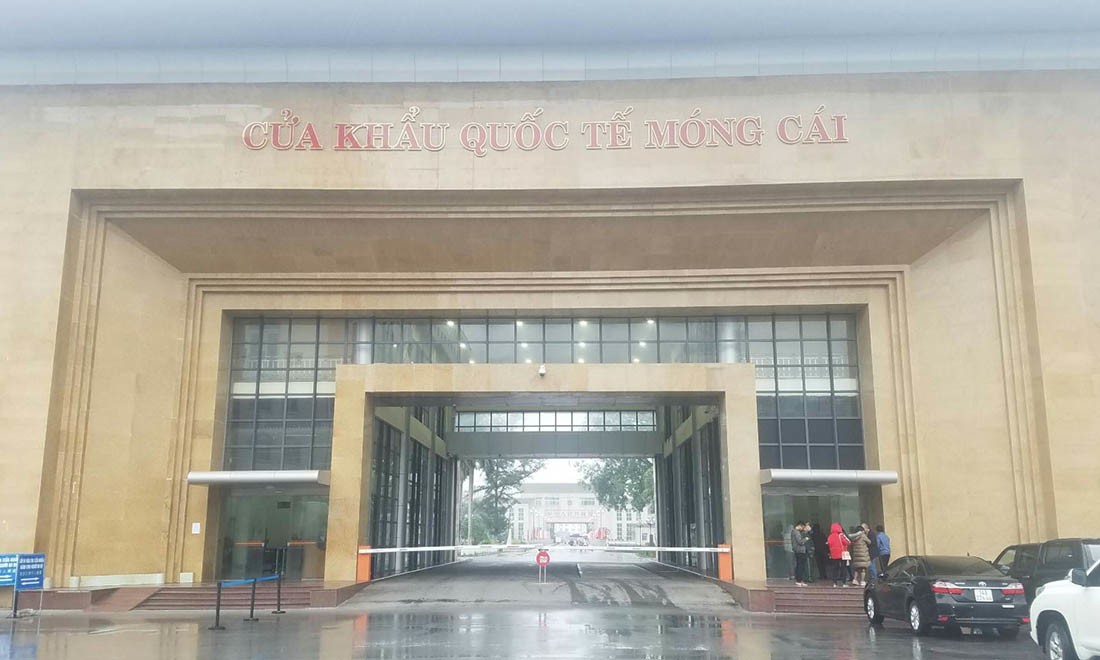 Cửa khẩu Móng Cái, Quảng Ninh - Ảnh: quangninhcdc.vn