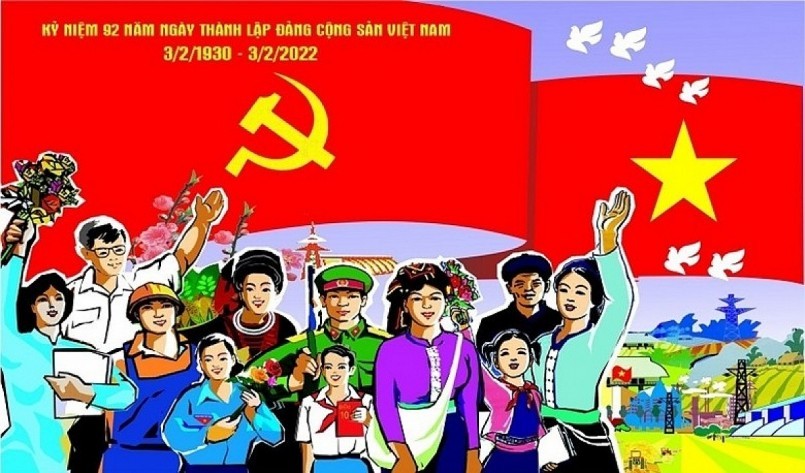 Kỷ niệm 92 năm ngày thành lập Đảng Cộng sản Việt Nam