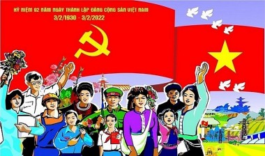 Kỷ niệm 92 năm ngày thành lập Đảng Cộng sản Việt Nam
