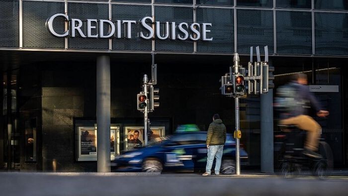  UBS đồng ý mua Credit Suisse với giá 3,2 tỷ USD. Ảnh AFP/Getty Images.