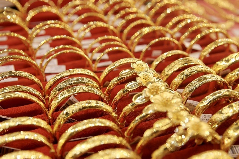 chênh lệch giữa giá vàng trong nước và thế giới hiện trên 10 triệu đồng/ lượng.       