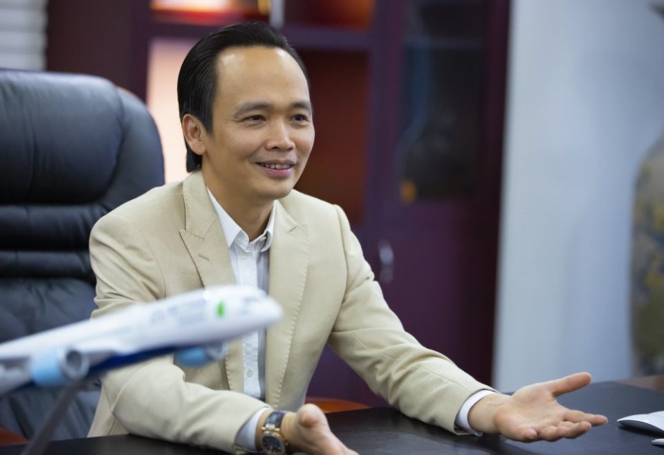 Chủ tịch Bamboo Airways Trịnh Văn Quyết