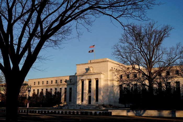 Bên ngoài toà nhà của Cục Dự trữ Liên bang Mỹ (Fed). (Ảnh: Reuters).