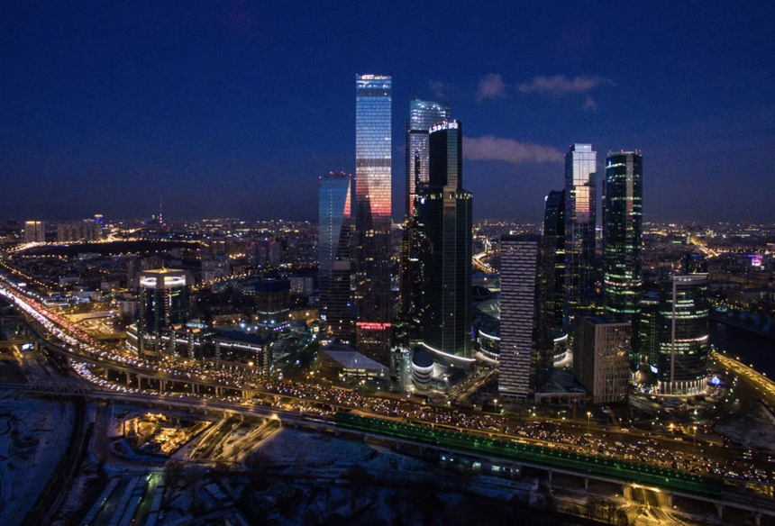 Quang cảnh trung tâm thương mại quốc tế Thành phố Moskva. Ảnh: Sputnik