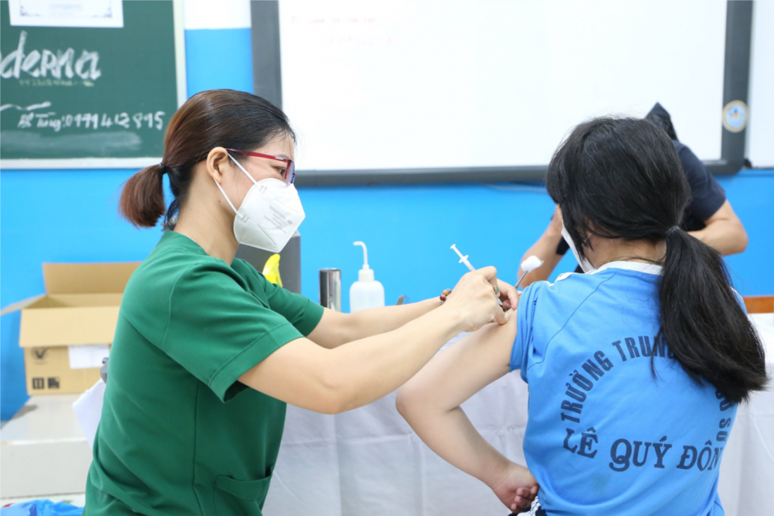 TP HCM: Tiêm vaccine phòng Covid-19 cho trẻ em và người lớn xuyên lễ Quốc khánh 2/9