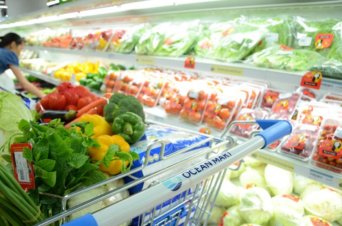 Giá thực phẩm ngày 22/9: Giá thịt lợn hơi ổn định, rau xanh tại siêu thị ở mức cao