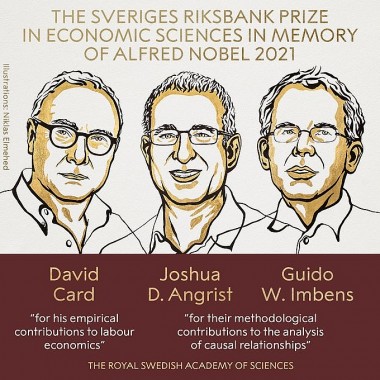 Giải Nobel Kinh tế học 2021 thuộc về 3 nhà khoa học