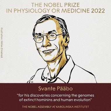 Giải Nobel Y sinh năm 2022 được trao cho nhà di truyền học người Thụy Điển