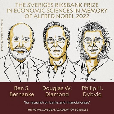 Giải mã công trình nghiên cứu về ngân hàng và khủng hoảng tài chính chiến thắng Giải Nobel Kinh tế 2022