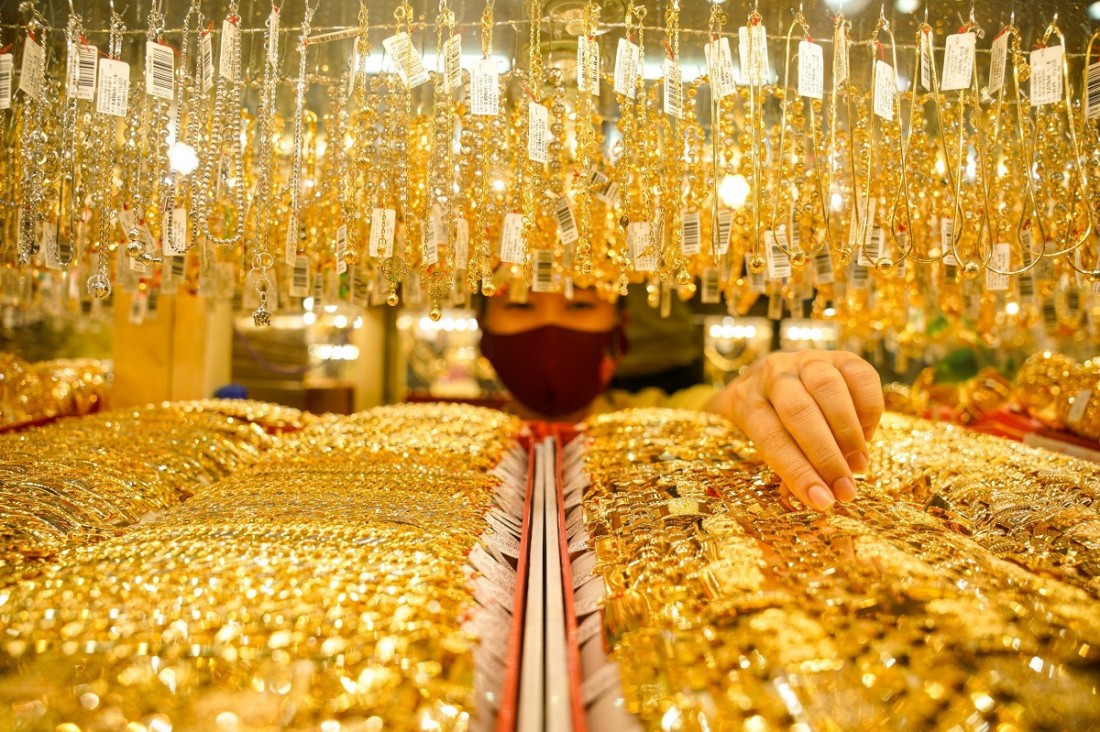 Chênh lệch giữa giá vàng trong nước và thế giới hiện trên 18 triệu đồng/ lượng.    
