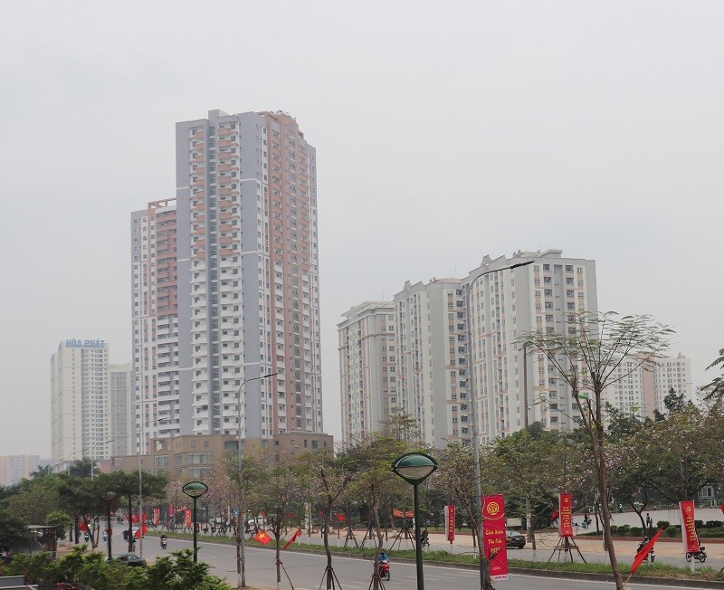 Giá căn hộ bình dân tăng mạnh tại thị trường Hà Nội.