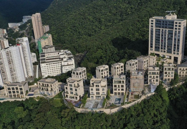  Khu dân cư Mount Nicholson tại The Peak, Hong Kông. Ảnh: Bloomberg