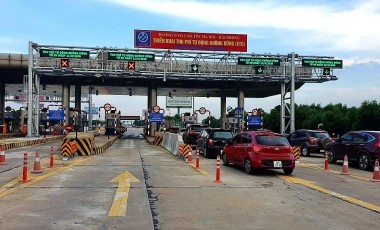 Thí điểm thu phí không dừng hoàn toàn trên cao tốc Hà Nội-Hải Phòng từ quý 2/2022