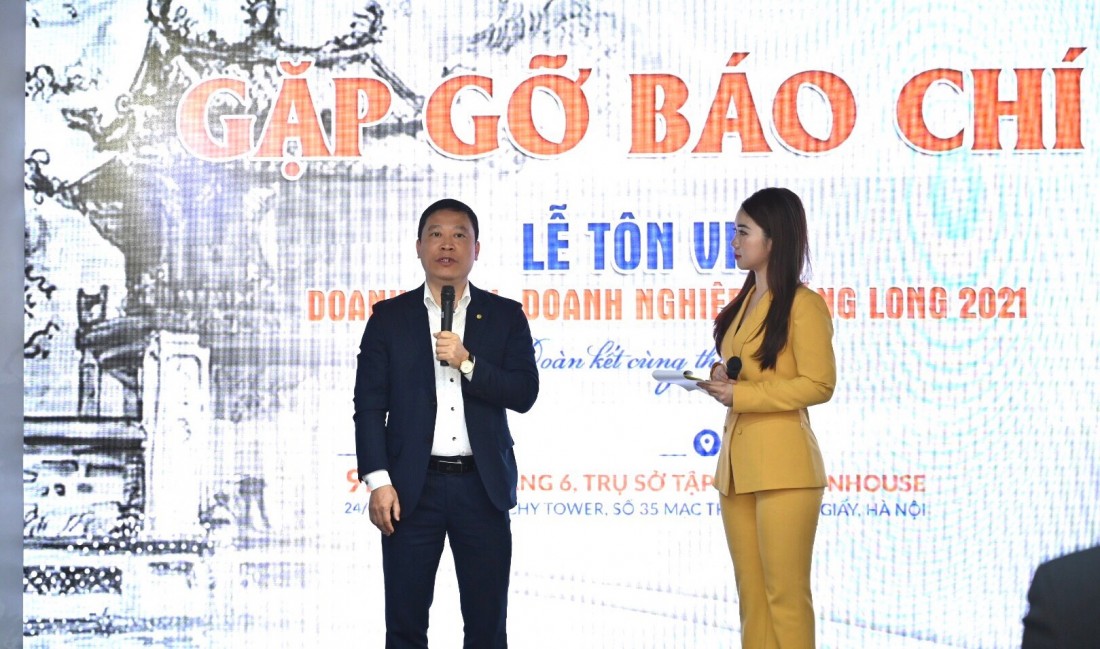 Tôn vinh những doanh nhân, doanh nghiệp Hà Nội nổi bật năm 2021