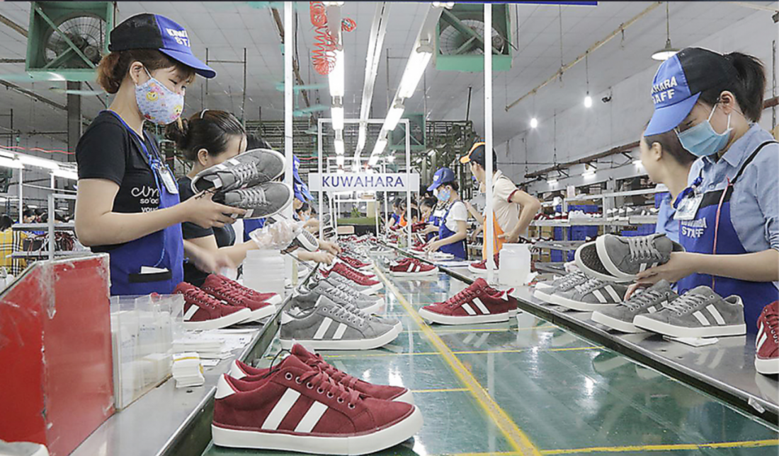 Kim ngạch xuất khẩu giày dép trong 10 tháng năm 2021 đạt trên 14,24 tỷ USD