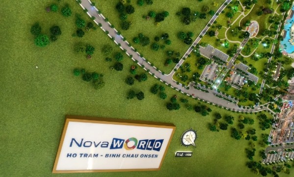 Novaland vừa M&A thêm quỹ đất phát triển phân khu Bình Châu Onsen thuộc NovaWorld Ho Tram (Ảnh: Ngọc Anh)