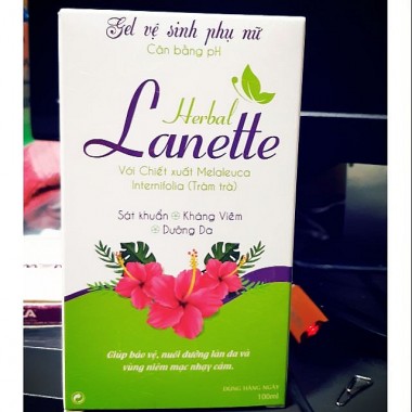 Thu hồi, đình chỉ lưu hành sản phẩm Lanette herbal - Gel vệ sinh phụ nữ không đảm bảo chất lượng