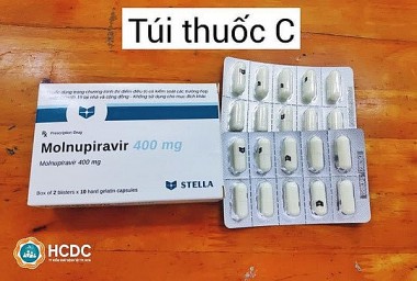 300.000 liều thuốc Molnupiravir đã được phân bổ thí điểm điều trị ca COVID-19 thể nhẹ
