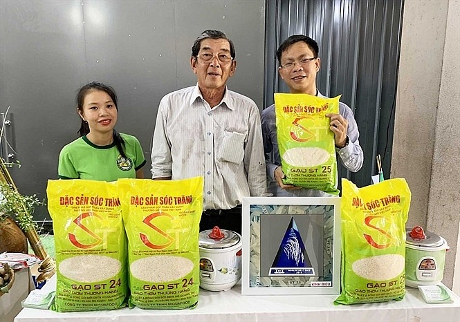 Gia đình ông Hồ Quang Cua đã có đơn gửi đến Tổng cục Quản lý thị trường đề nghị lực lượng hỗ trợ bảo vệ thương hiệu giống lúa gạo này tại thị trường Việt Nam. Ảnh: TC QLTT
