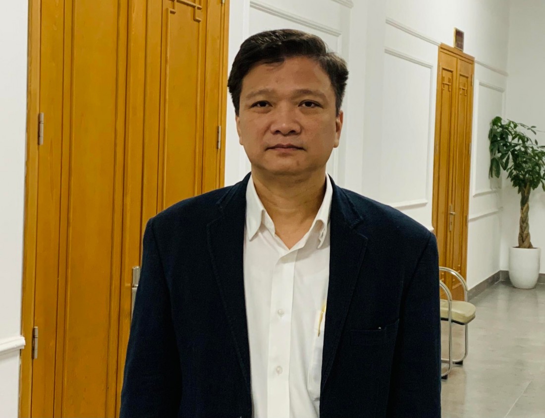 Vụ trưởng Vụ Trang thiết bị y tế và công trình y tế Nguyễn Minh Lợi. Ảnh: VGP/Hiền Minh