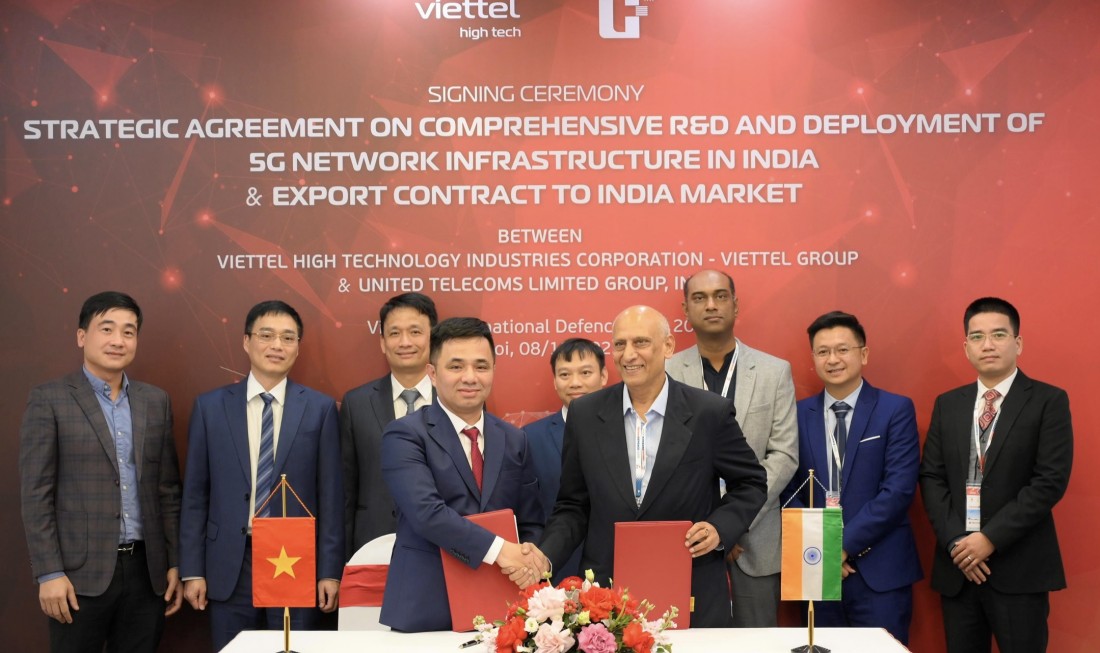 Thương hiệu Việt Nam đầu tiên xuất khẩu thiết bị viễn thông sang Ấn Độ