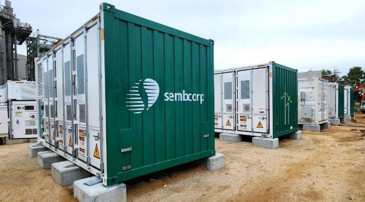 Hệ thống lưu trữ năng lượng Sembcorp nhằm giải quyết vấn đề an ninh năng lượng tại Singapore