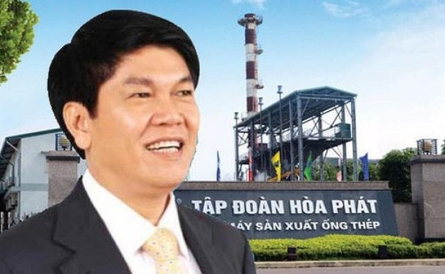 Sự nghiệp doanh nhân Trần Đình Long gắn chặt với Công ty CP Tập đoàn Hòa Phát.