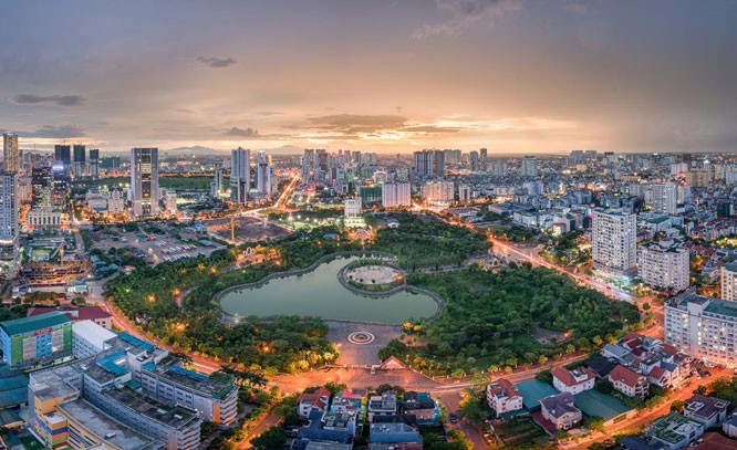 Sau 25 năm xây dựng và phát triển, phường Dịch Vọng đã trở thành đô thị trung tâm của quận Cầu Giấy.
