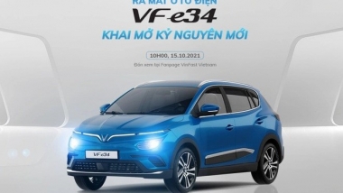 VinFasst ra mắt mẫu ô tô điện VF e34 với nhiều tính năng ưu việt