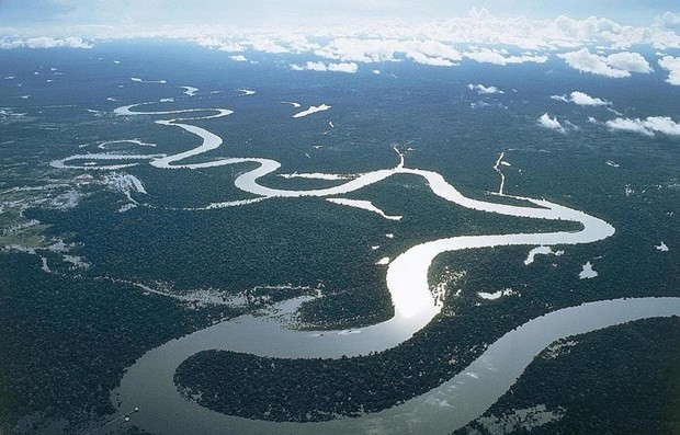 Sự bất thường của dòng nước sông Mê Kông trong những ngày đầu tháng 4 là sự tăng giảm đột ngột với biên độ phổ biến từ 0,5 - 1 m.