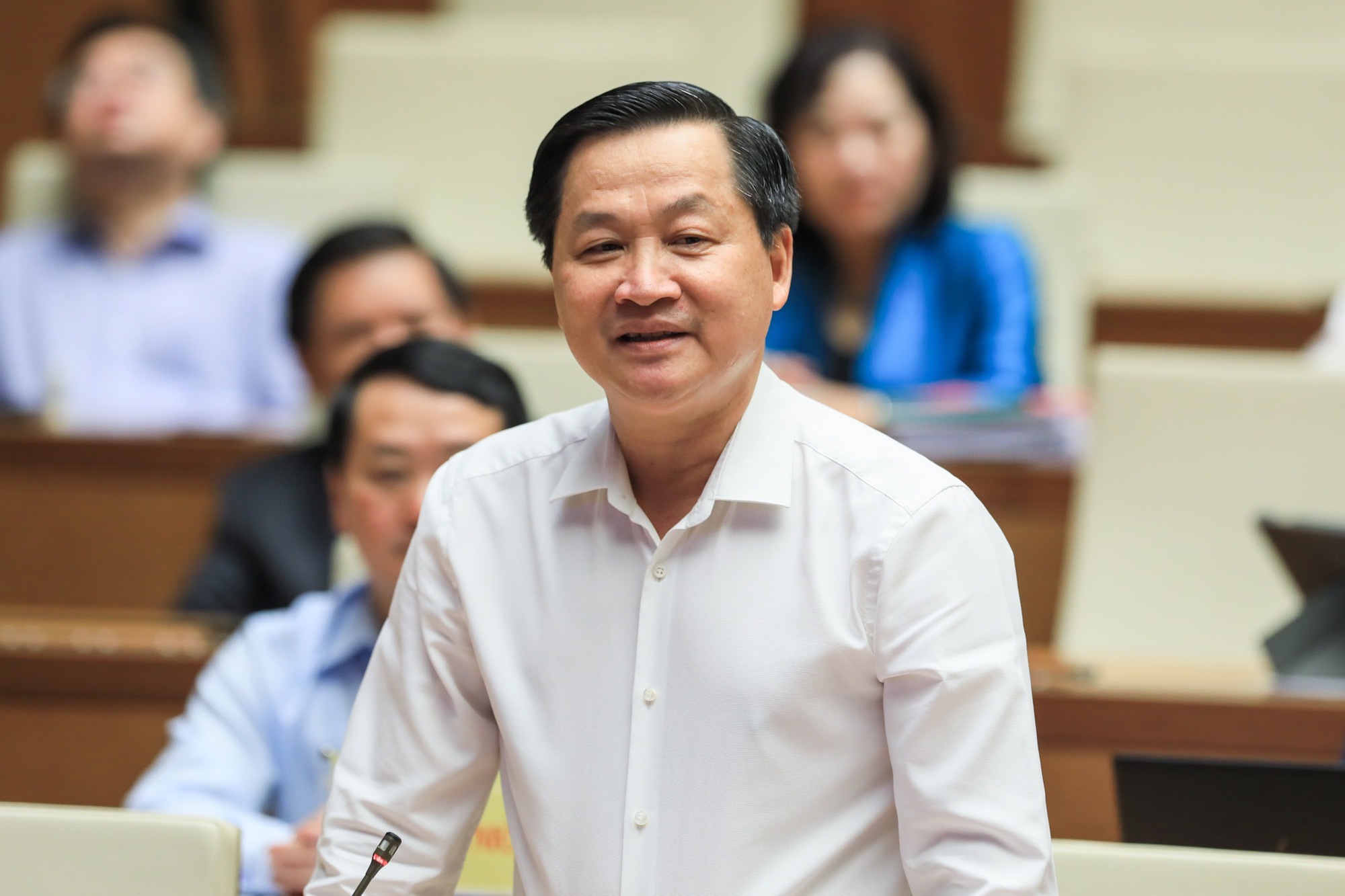 Phó Thủ tướng Lê Minh Khái: Gói 350.000 tỷ sẽ được thực hiện tốt trong thời gian tới - Ảnh 1.