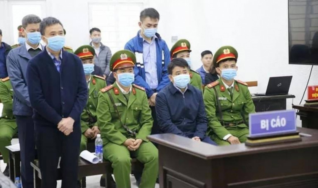 Ông Nguyễn Đức Chung tại xét xử vụ án chiếm đoạt bí mật tài liệu Nhà nướcngày 11/12/2020 