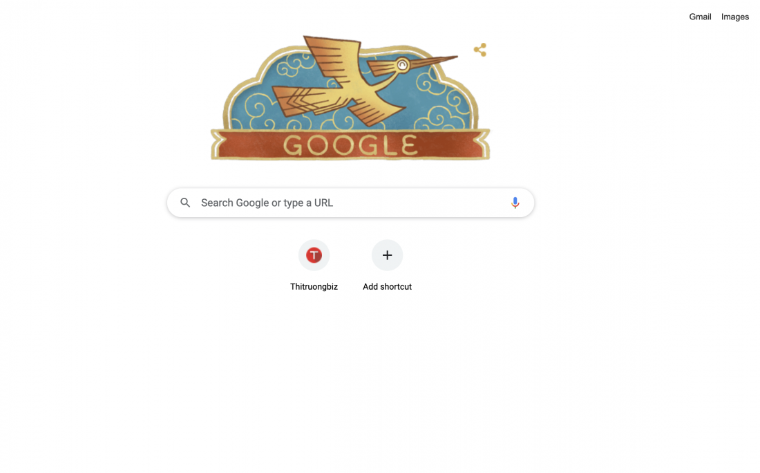 Google dùng hình ảnh chim Lạc để chúc mừng ngày Quốc khánh Việt Nam