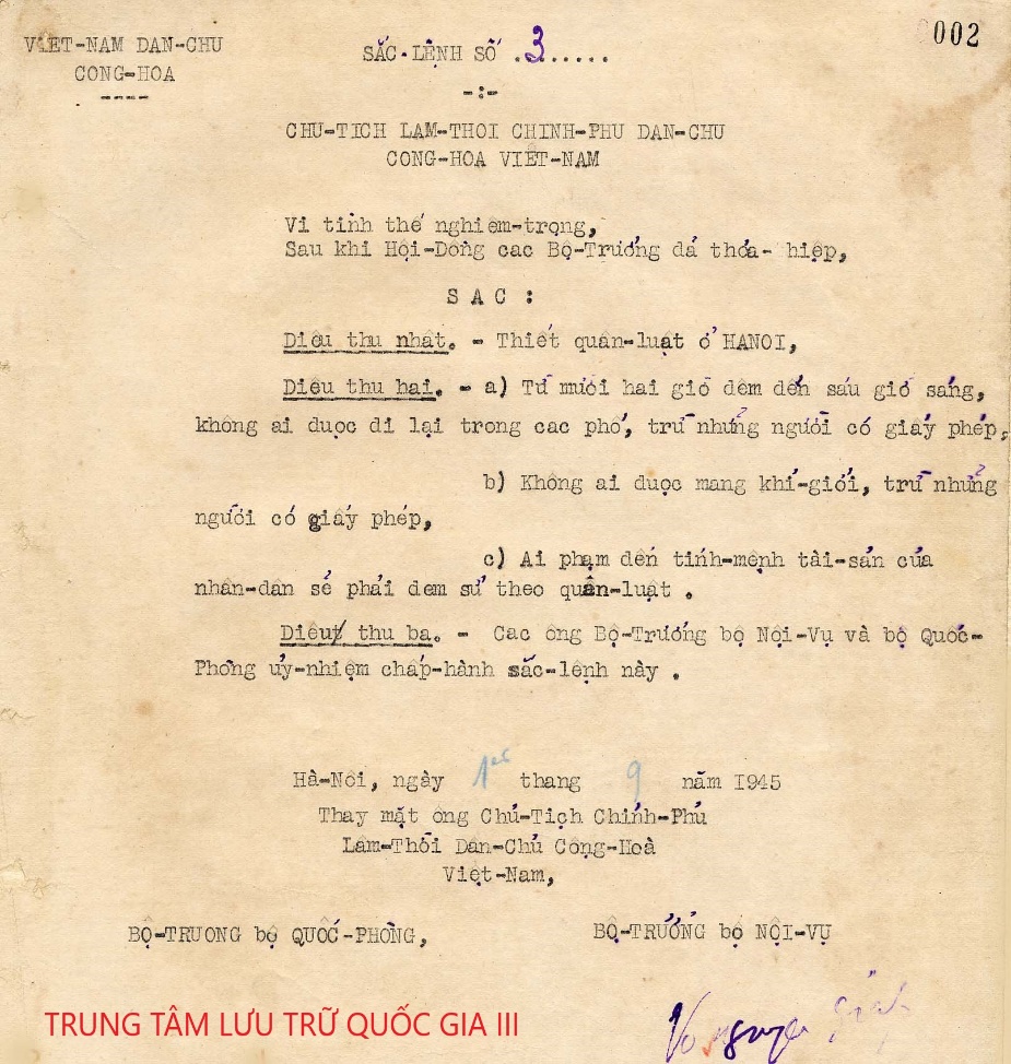 Văn bản đặc biệt góp phần tạo nên thành công của Lễ Tuyên ngôn độc lập 2/9/1945 - Ảnh 1.