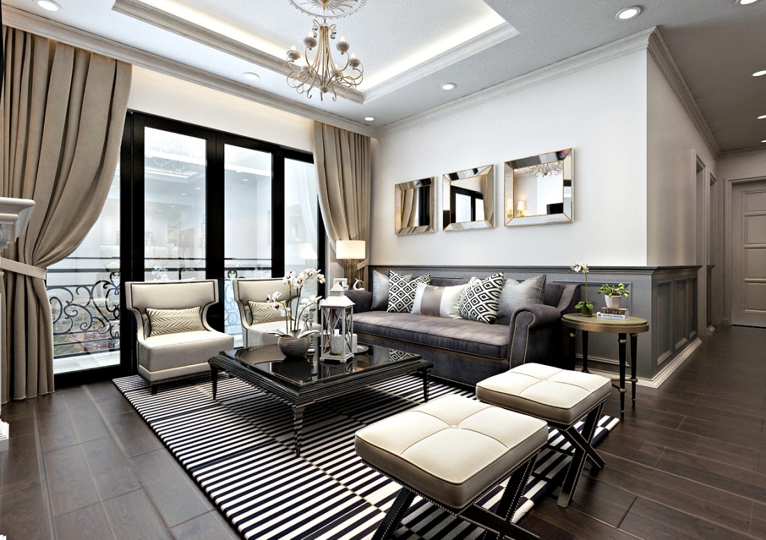 Bộ sưu tập căn hộ cao cấp tại dự án ghi điểm với thiết kế rộng rãi, nội thất tiện nghi hiện đại